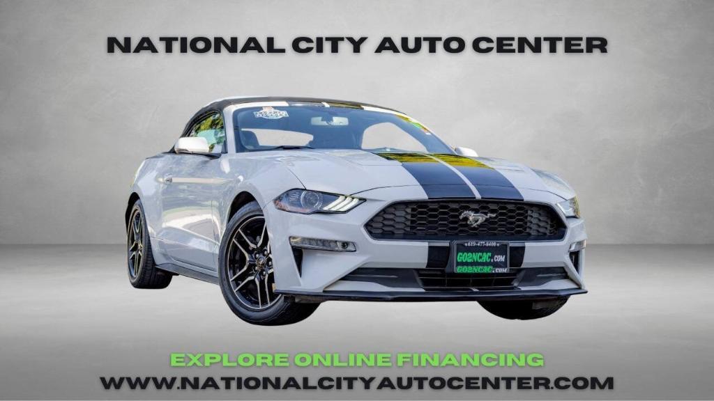 used 2020 Ford Mustang car, priced at $21,995