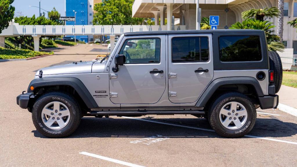 used 2017 Jeep Wrangler Unlimited car, priced at $24,995