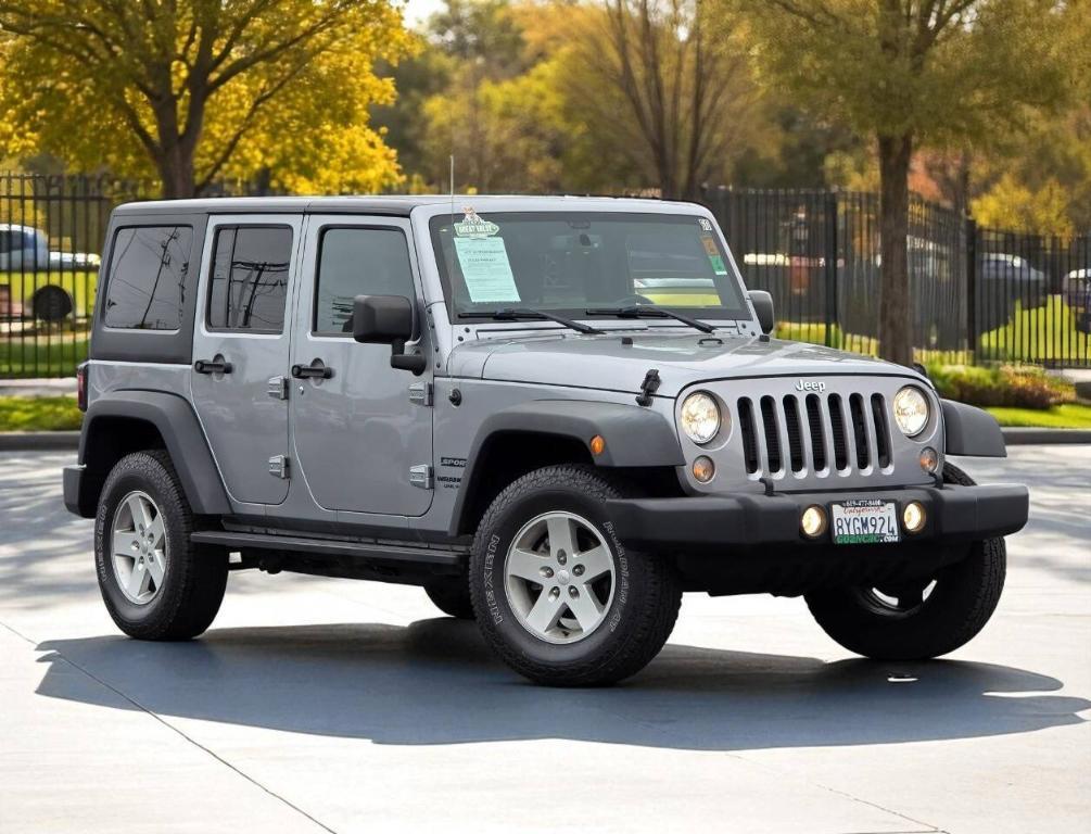 used 2017 Jeep Wrangler Unlimited car, priced at $23,495