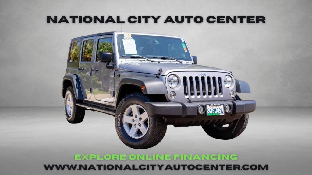 used 2017 Jeep Wrangler Unlimited car, priced at $24,995