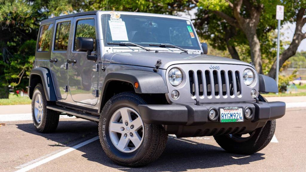 used 2017 Jeep Wrangler Unlimited car, priced at $24,995