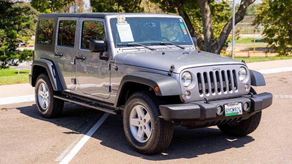 used 2017 Jeep Wrangler Unlimited car, priced at $24,995