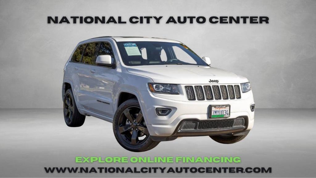 used 2015 Jeep Grand Cherokee car, priced at $15,995