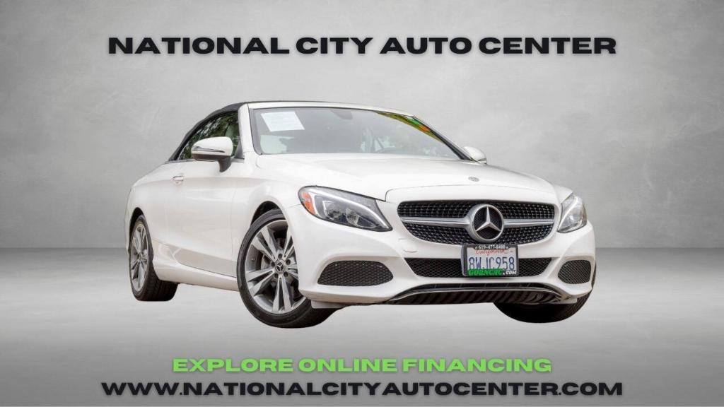 used 2018 Mercedes-Benz C-Class car, priced at $21,995