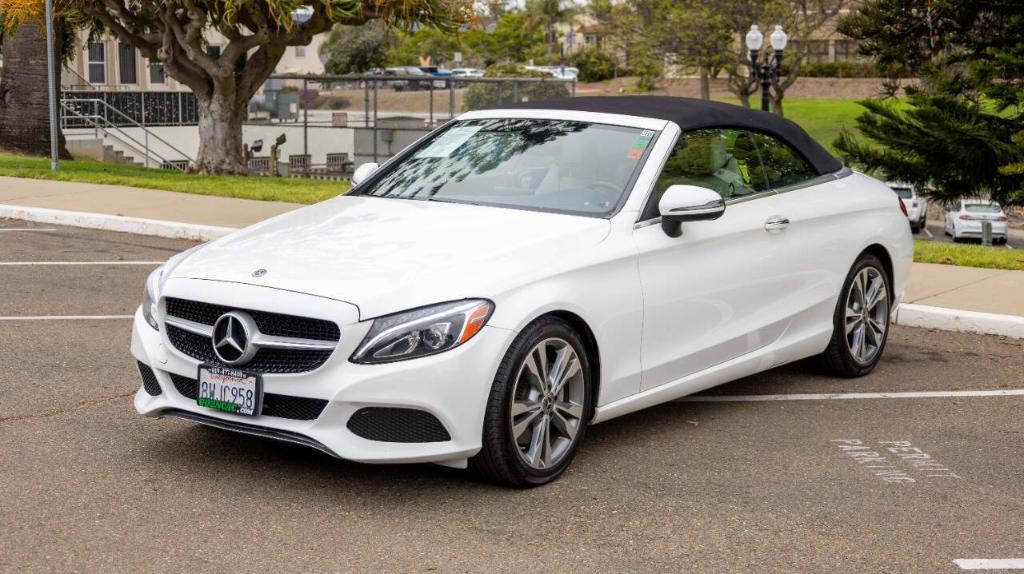 used 2018 Mercedes-Benz C-Class car, priced at $21,895