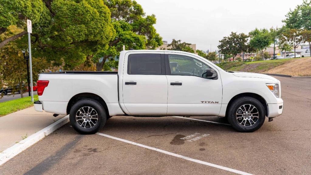 used 2022 Nissan Titan car, priced at $31,995