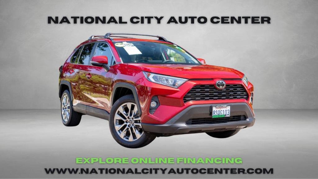 used 2020 Toyota RAV4 car, priced at $32,595