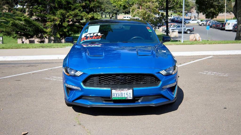 used 2021 Ford Mustang car, priced at $26,595