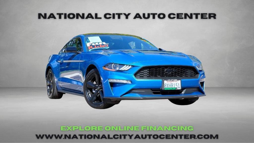 used 2021 Ford Mustang car, priced at $26,995