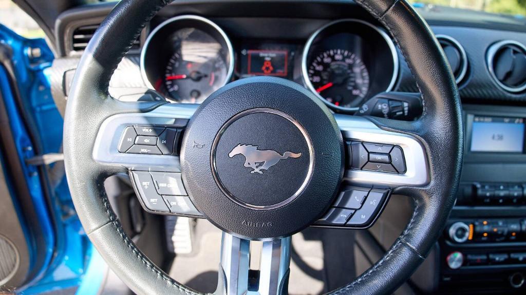used 2021 Ford Mustang car, priced at $26,595