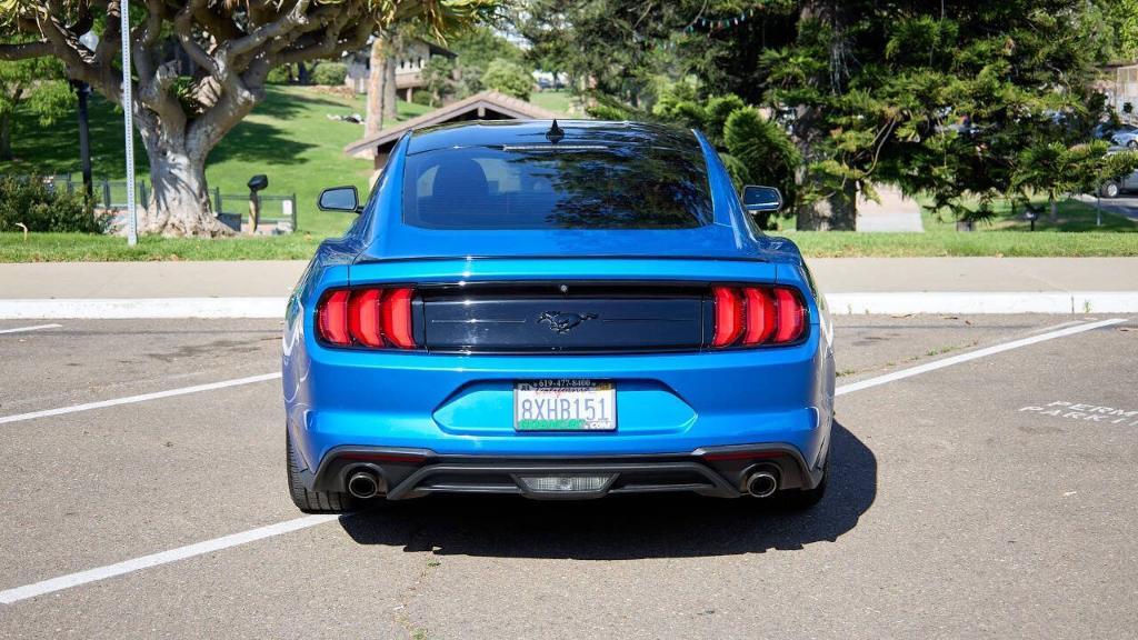 used 2021 Ford Mustang car, priced at $26,595