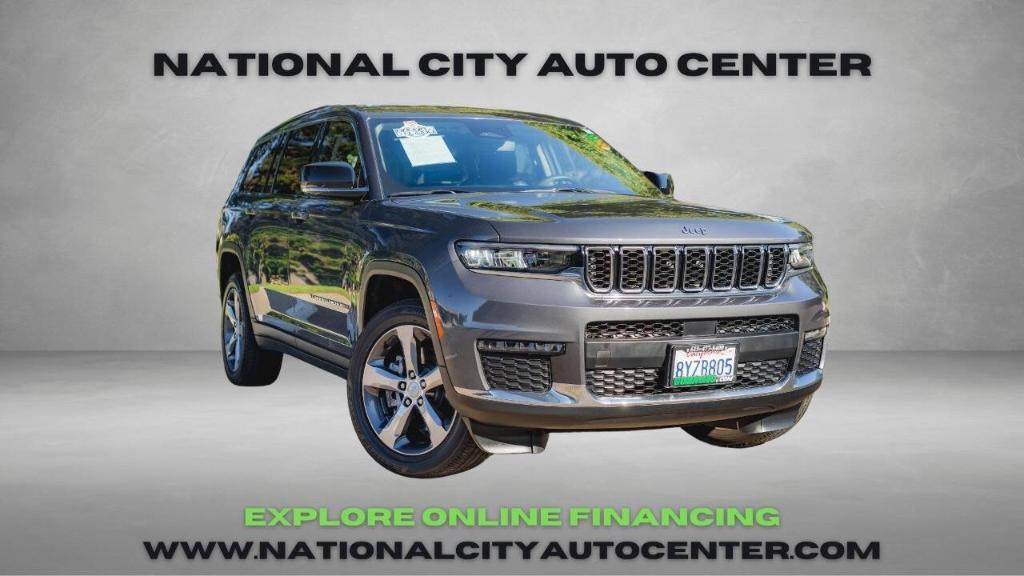 used 2021 Jeep Grand Cherokee L car, priced at $34,995