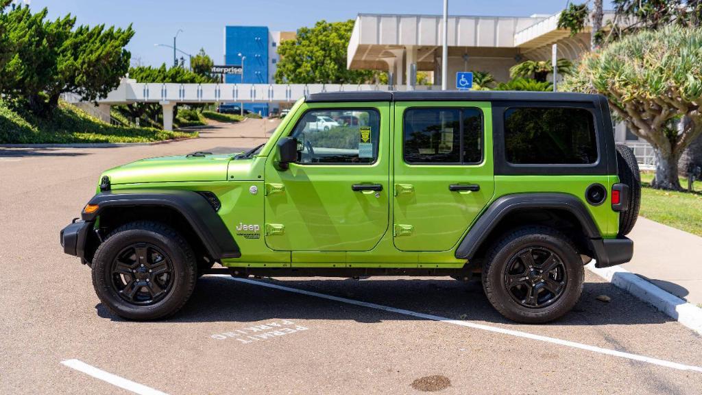 used 2020 Jeep Wrangler Unlimited car, priced at $28,895