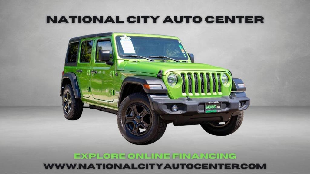 used 2020 Jeep Wrangler Unlimited car, priced at $28,895