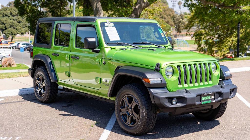 used 2020 Jeep Wrangler Unlimited car, priced at $28,895