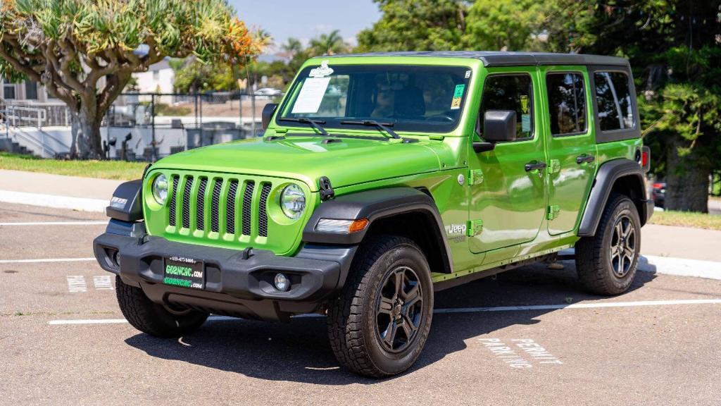 used 2020 Jeep Wrangler Unlimited car, priced at $28,895