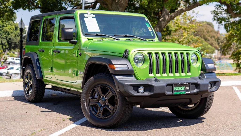 used 2020 Jeep Wrangler Unlimited car, priced at $28,895