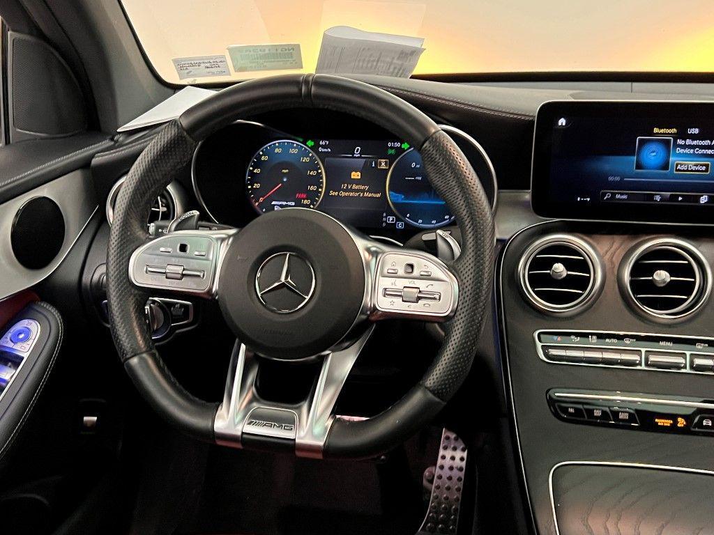 used 2022 Mercedes-Benz AMG GLC 43 car, priced at $38,800