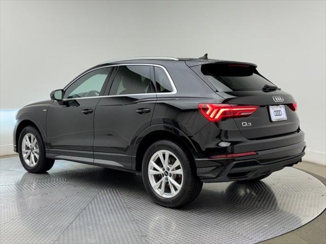 used 2024 Audi Q3 car, priced at $38,200