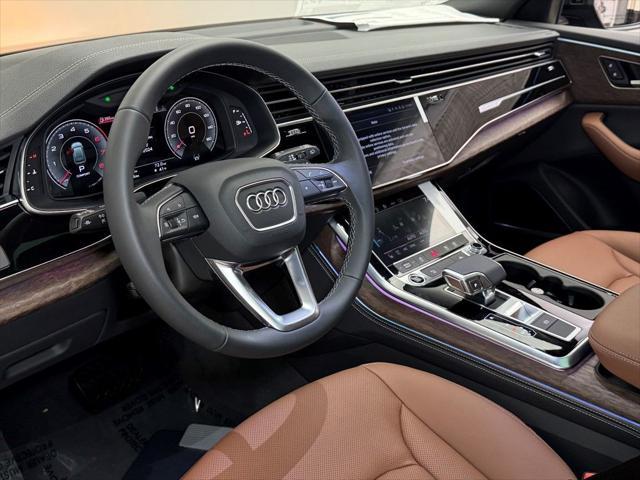 new 2025 Audi Q8 car, priced at $85,865