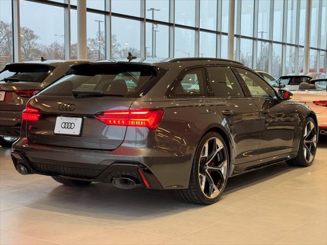 new 2025 Audi RS 6 Avant car, priced at $141,515