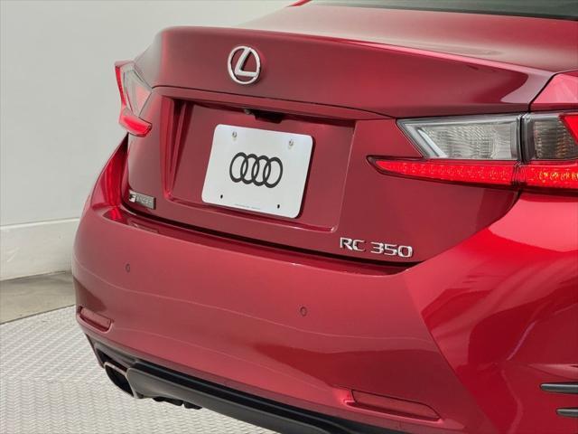 used 2015 Lexus RC 350 car, priced at $25,900
