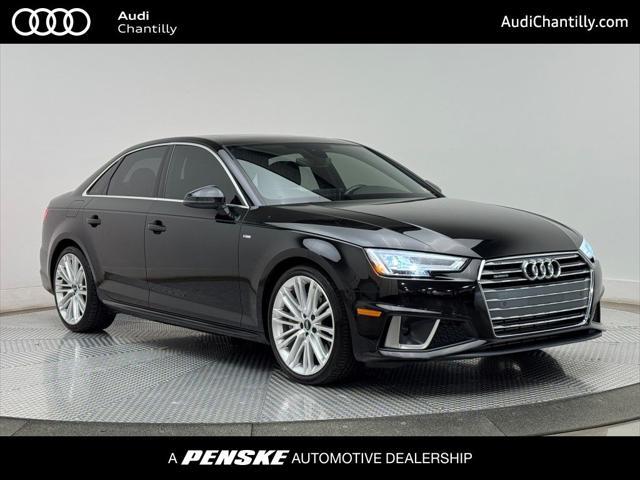 used 2019 Audi A4 car, priced at $22,500