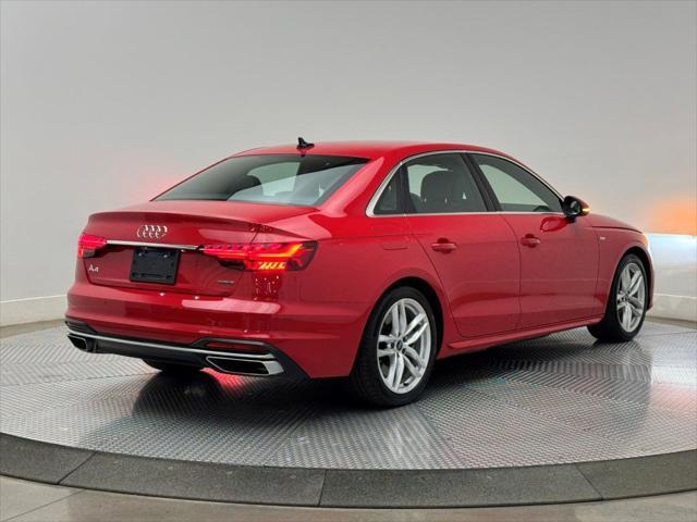 used 2024 Audi A4 car, priced at $37,500