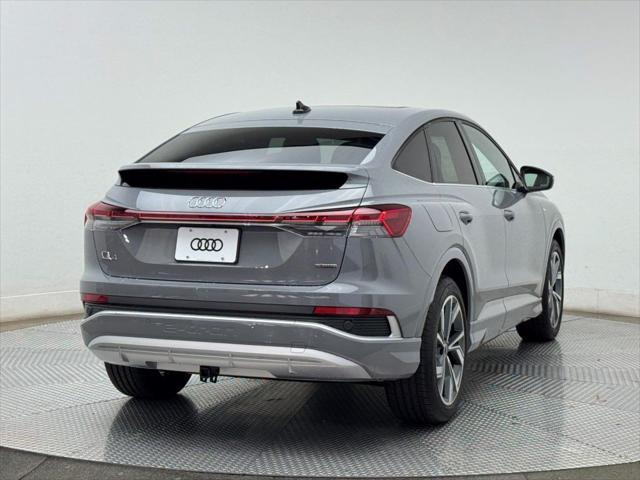 new 2025 Audi Q4 e-tron Sportback car, priced at $67,470