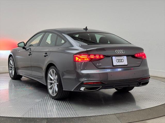 new 2025 Audi A5 Sportback car, priced at $52,575