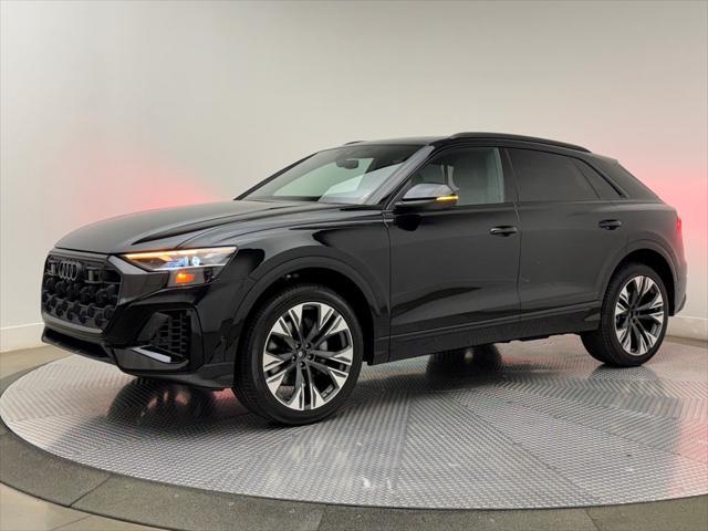 new 2025 Audi Q8 car, priced at $85,215