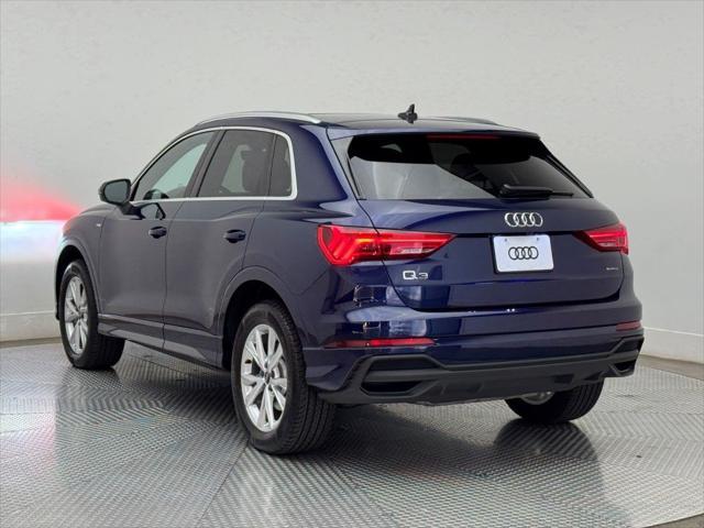 used 2024 Audi Q3 car, priced at $34,900