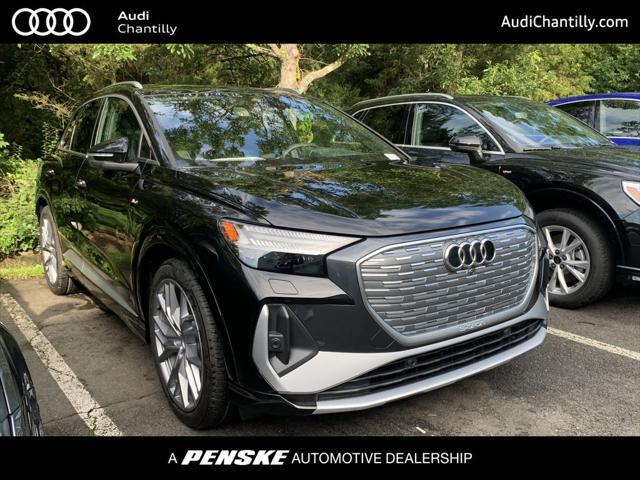 new 2025 Audi Q4 e-tron car, priced at $66,715