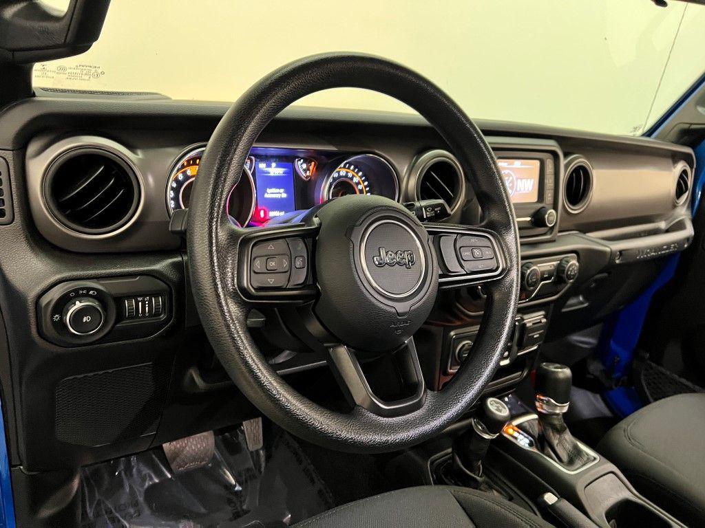 used 2021 Jeep Wrangler car, priced at $25,500