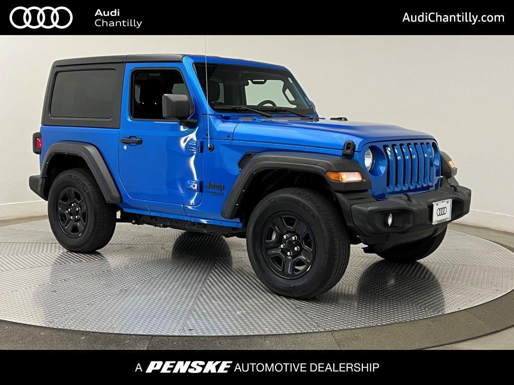 used 2021 Jeep Wrangler car, priced at $25,500