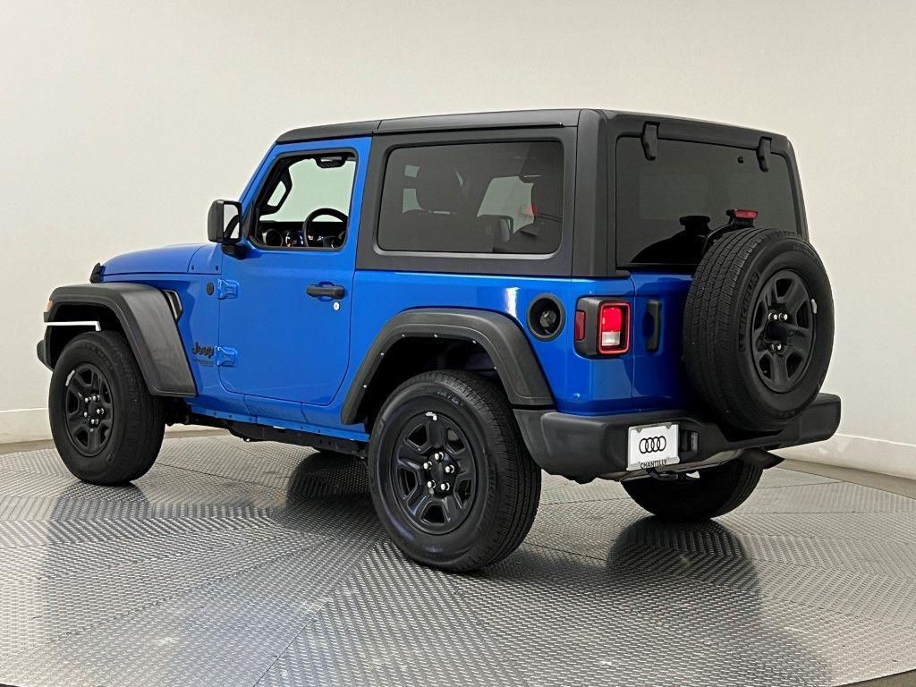 used 2021 Jeep Wrangler car, priced at $25,500