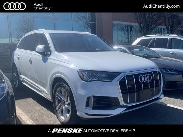 used 2021 Audi Q7 car, priced at $41,900