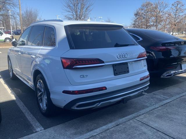 used 2021 Audi Q7 car, priced at $41,900