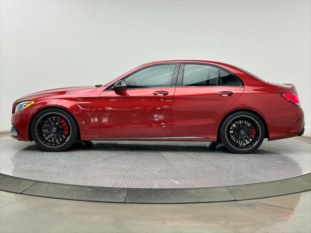 used 2021 Mercedes-Benz AMG C 63 car, priced at $62,500