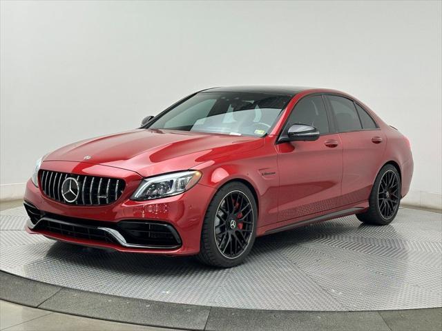 used 2021 Mercedes-Benz AMG C 63 car, priced at $62,500