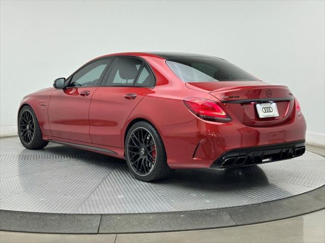 used 2021 Mercedes-Benz AMG C 63 car, priced at $62,500