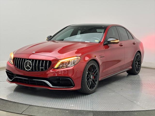 used 2021 Mercedes-Benz AMG C 63 car, priced at $62,500