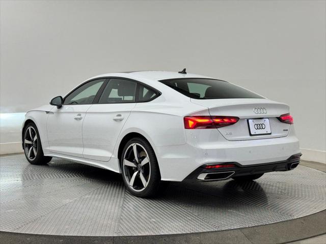 new 2025 Audi A5 Sportback car, priced at $57,655