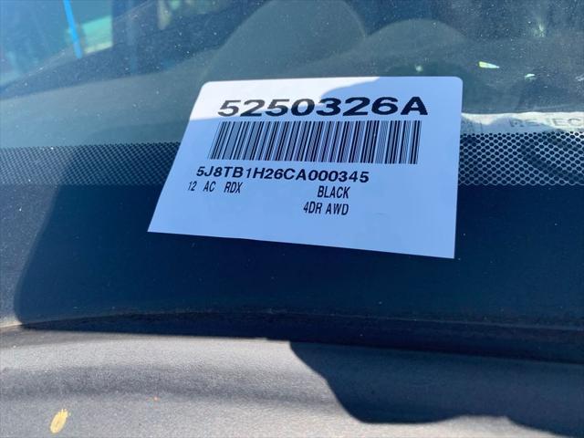 used 2012 Acura RDX car, priced at $7,990