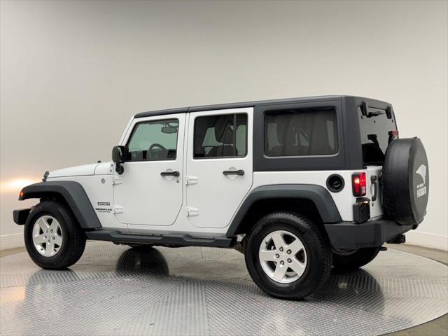 used 2014 Jeep Wrangler Unlimited car, priced at $13,500