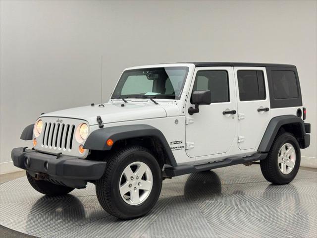 used 2014 Jeep Wrangler Unlimited car, priced at $13,500
