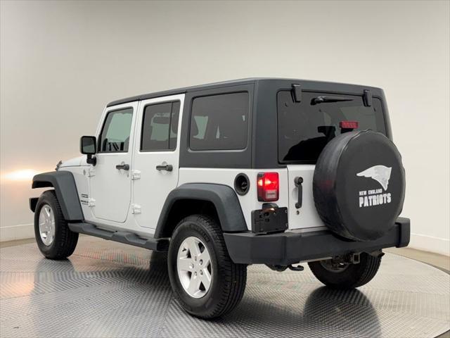 used 2014 Jeep Wrangler Unlimited car, priced at $13,500