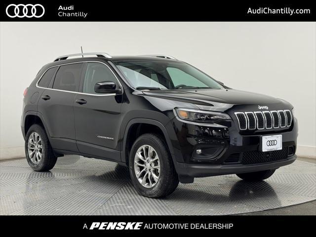 used 2021 Jeep Cherokee car, priced at $22,000