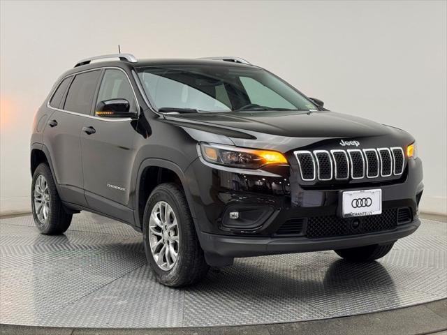 used 2021 Jeep Cherokee car, priced at $22,000