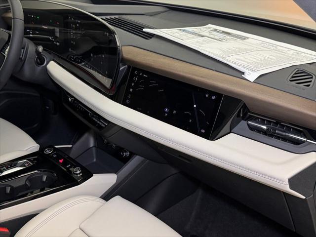 new 2025 Audi Q6 e-tron car, priced at $77,750